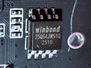 Winbond 25Q64JWSIQ flash memory