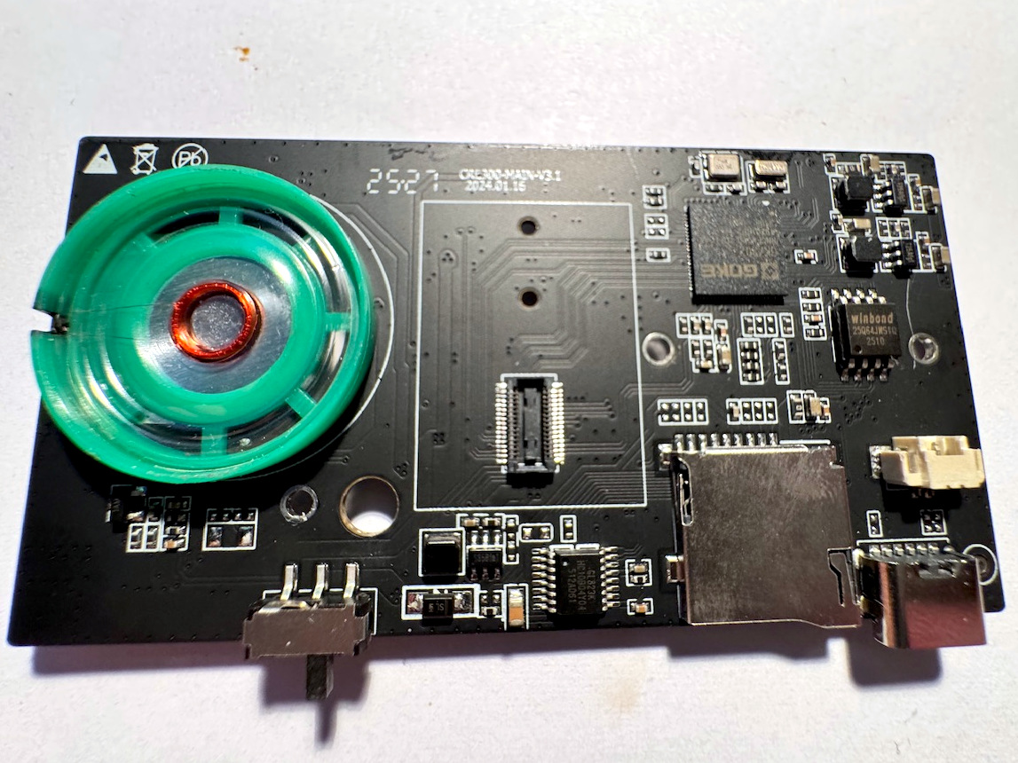 Bottom side of PCB